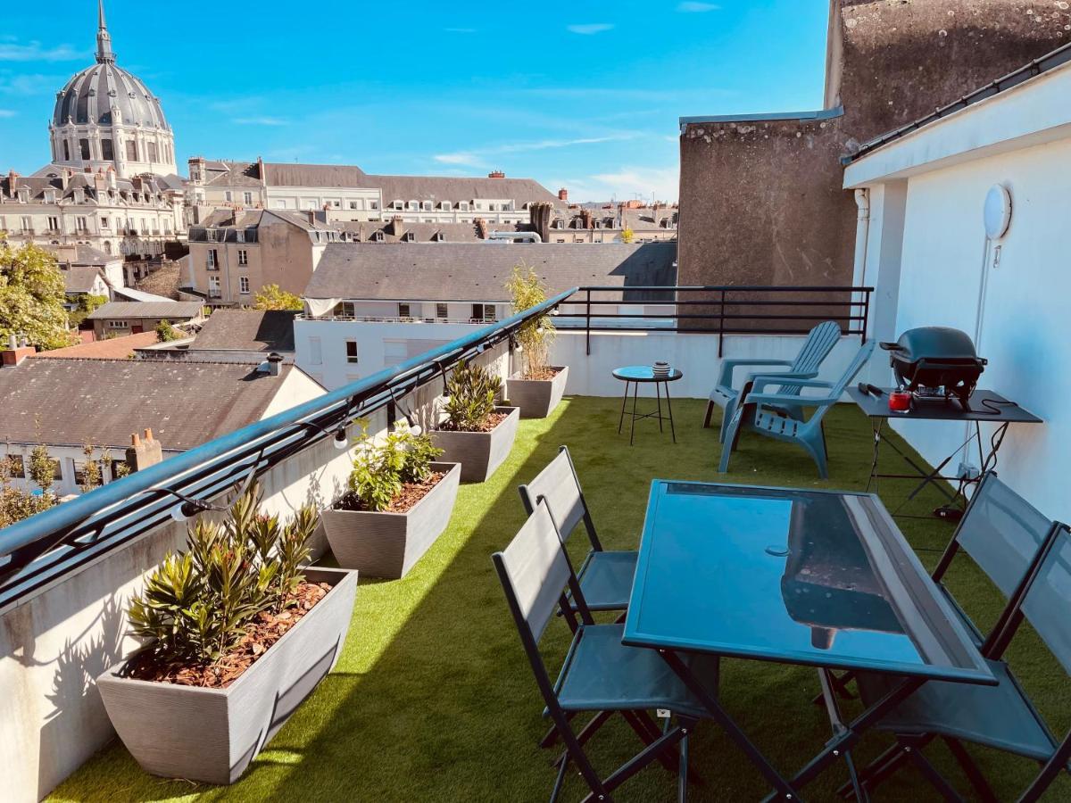 Grand Studio, Belle Terrasse Avec Vue 南特 外观 照片