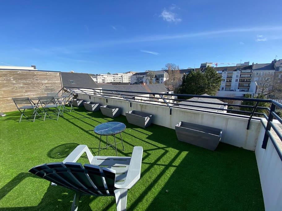 Grand Studio, Belle Terrasse Avec Vue 南特 外观 照片