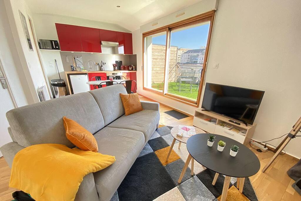 Grand Studio, Belle Terrasse Avec Vue 南特 外观 照片